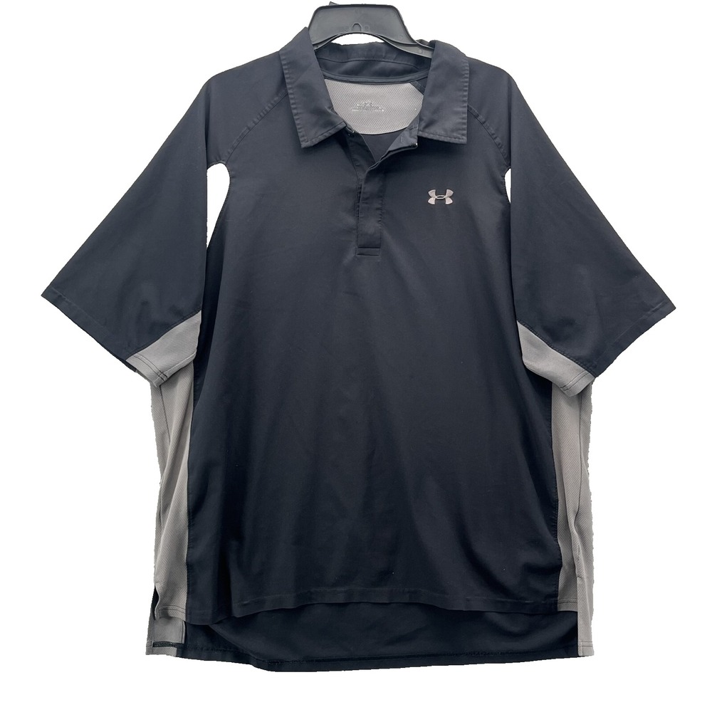 Under Armour Golf Polo Shirt Men's XL Breathable Performance Sportswear Training